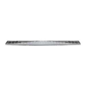 Ford Fiesta Rear Bumper Sill Cover - Omac - S.Steel - Gloss Silver - '11-'19